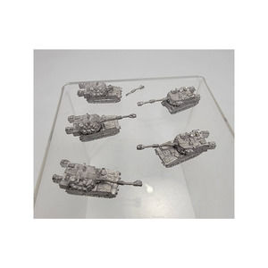 Vintage Led Micro Machines Military Army Tank 5 One Needs Repair